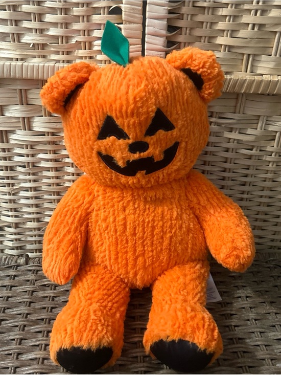 Build-A-Bear Other - Build A Bear 18" Halloween Orange Pumpkin Bear Glow Light Up Plush 2023